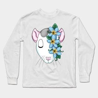 Flower Rat Long Sleeve T-Shirt